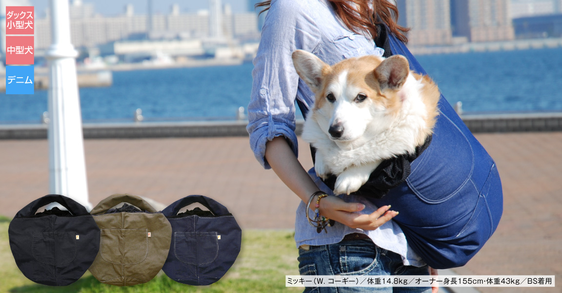 愛犬とのおでかけに最適 口コミで話題のドッグスリング 抱っこだワン Inu Magazine イヌ マガジン